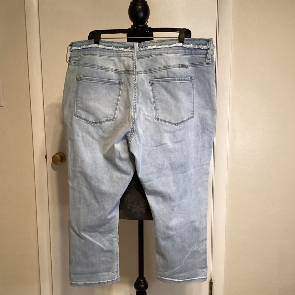 Kancan For Maurice’s Distressed Plus Size Jeans S… - image 2